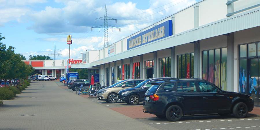 Fachmarktzentrum in Magdeburg